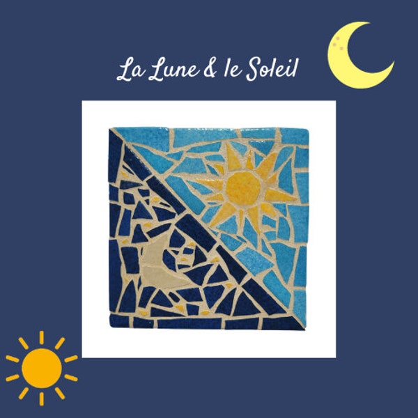 Mosaïque "La Lune & le Soleil"