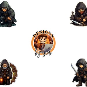 RPG Fantasy Stickers