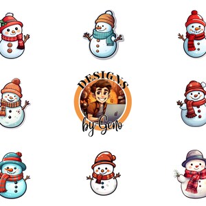 Kerststickers