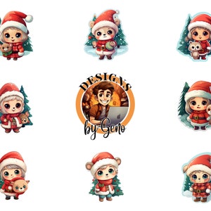 Kerststickers