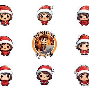 Kerststickers