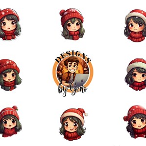 Kerststickers