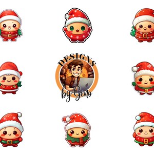 Kerststickers