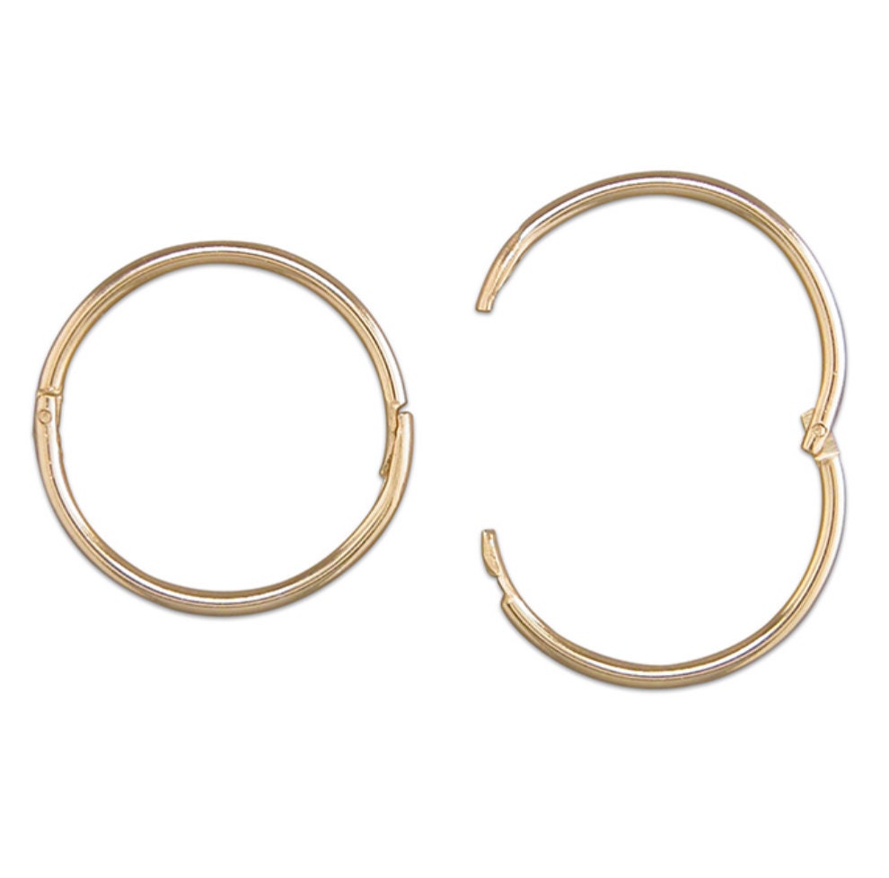 Hinged Hoop Earring Etsy Singapore