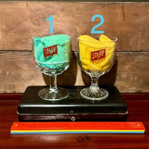 Pair of Vintage 1970s Schlitz Brewery 12OZ Beer Glasses. Price is for each!