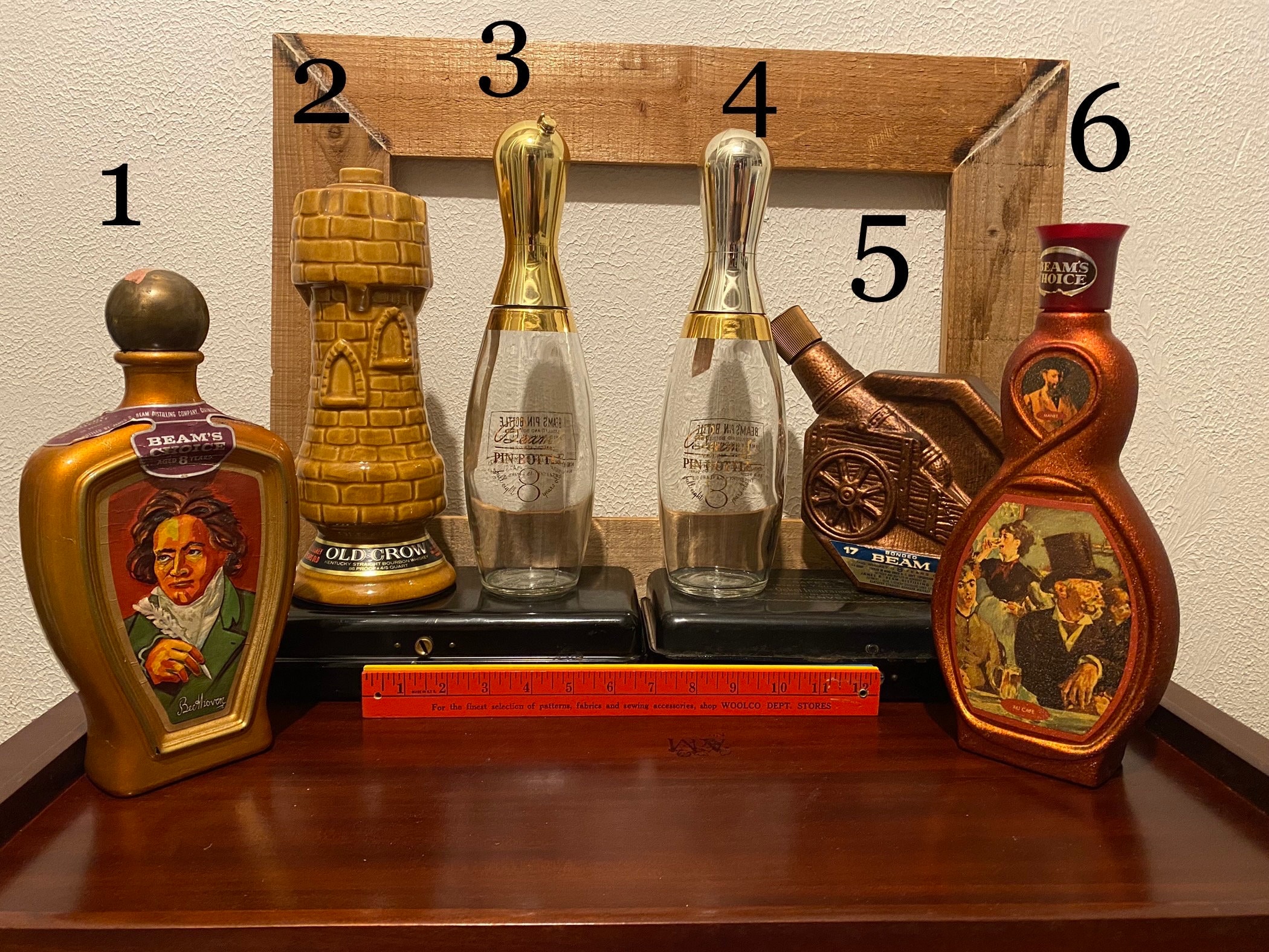 Vintage Jim Beam Bourbon Decanters From the 1960s and Etsy