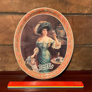 Vintage Pepsi-Cola Soda Serving Tray - Cool Piece!