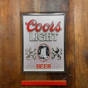 Vintage Coors Beer Sign - Etsy