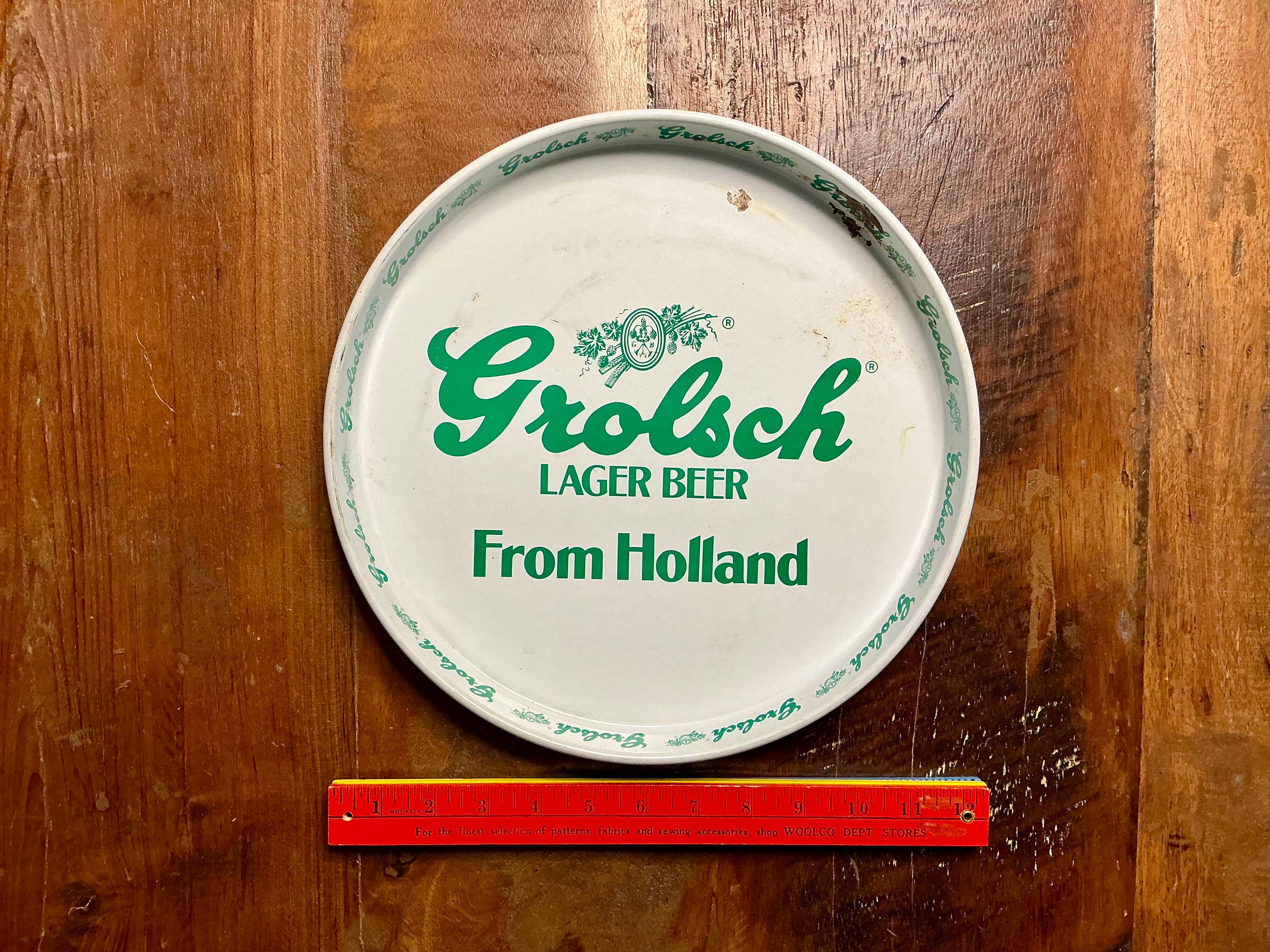 Vintage 1982 Grolsch Beer Advertising Tray - Etsy
