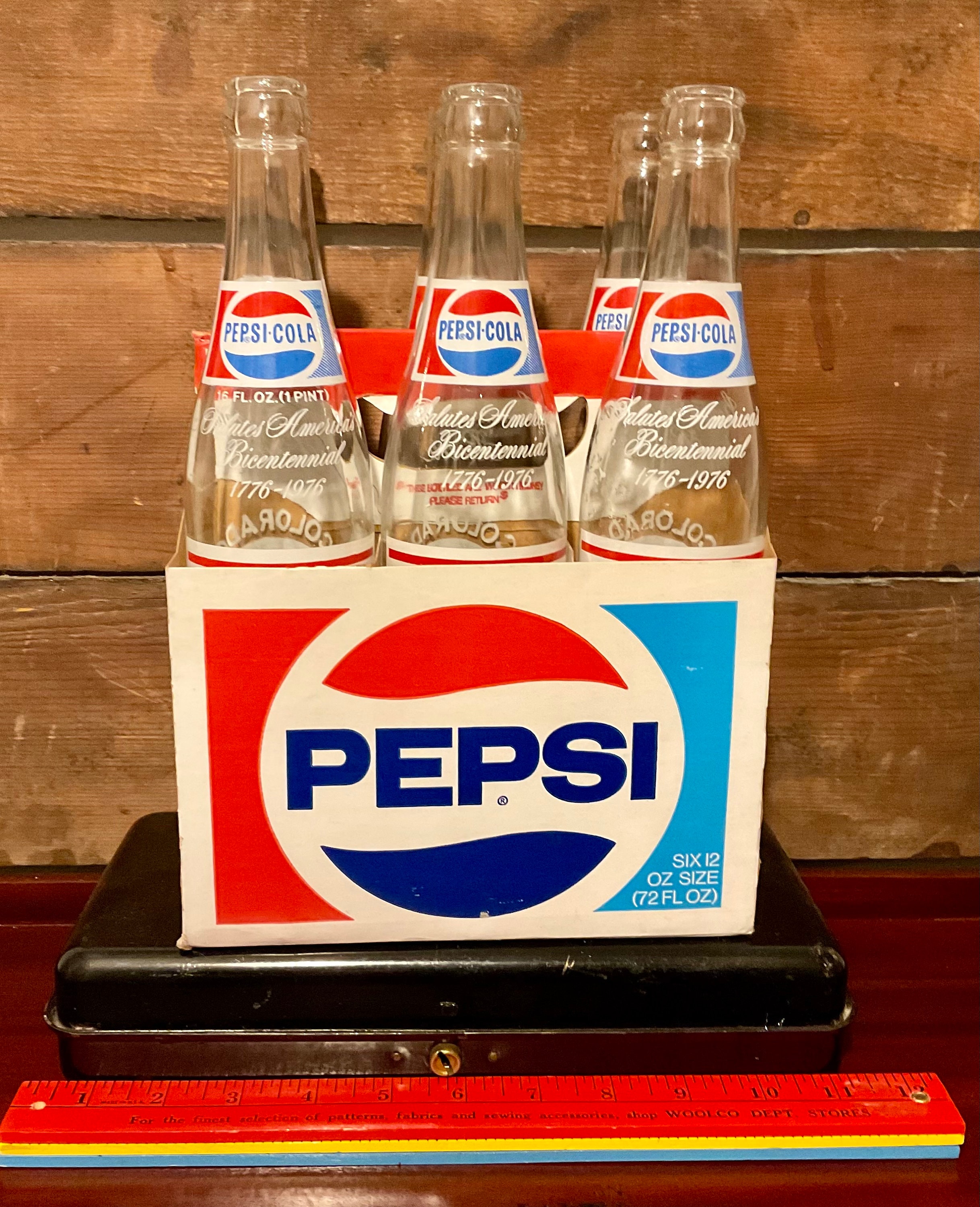 ★超レア物★ペプシ AMラジオ PEPSI＊ビンテージ☆コレクターズアイテム ビンテージ コレクター向け 1976 年ペプシコーラ記念 6 パック