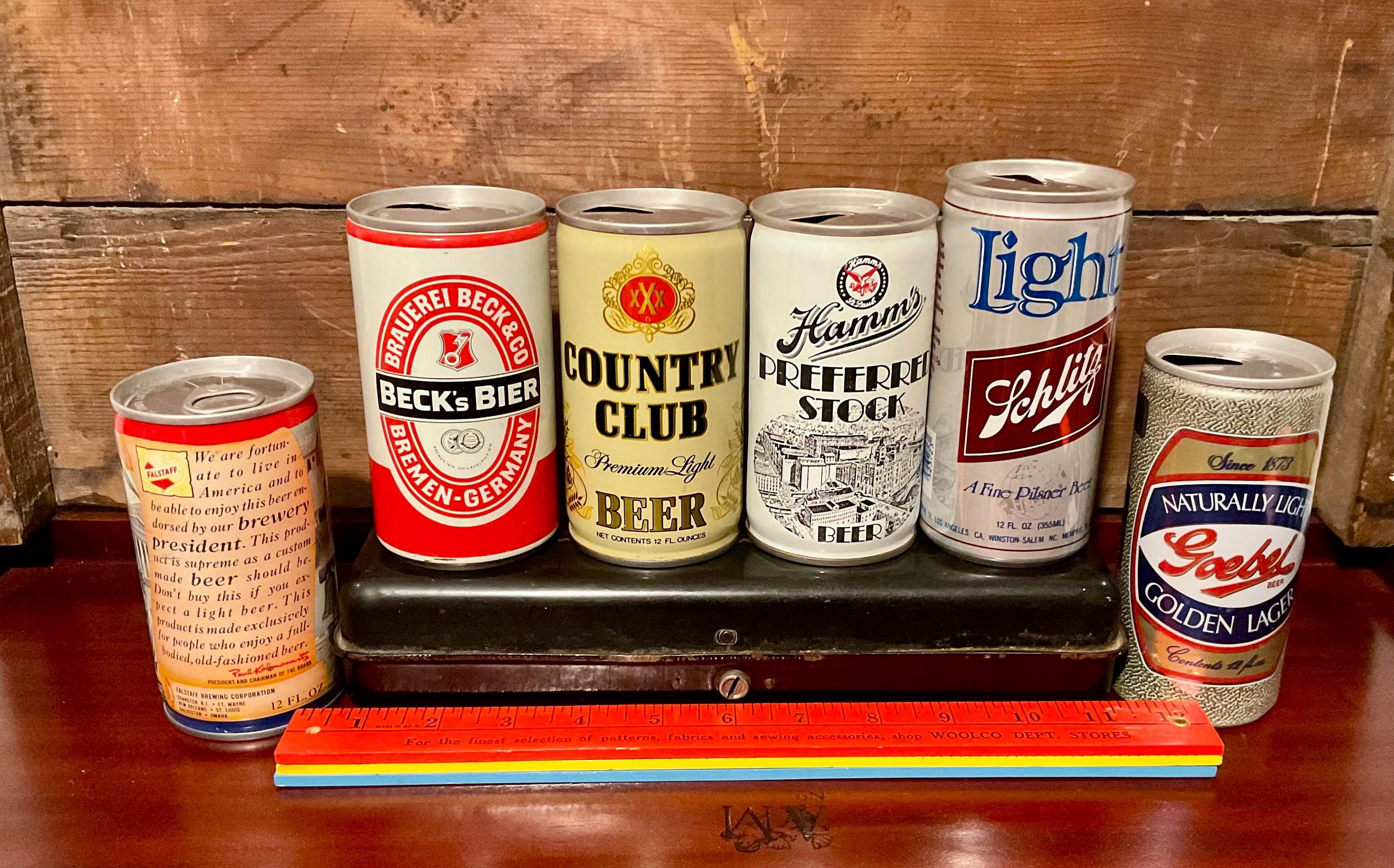 ビンテージ コレクター向けビール缶 6 個セット - すべて 1 つの価格