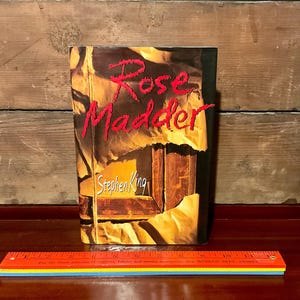Vintage Stephen King - Rose Madder 1995. First Edition Book!