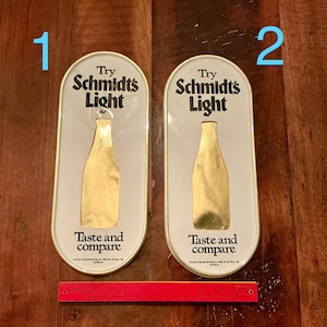 Schmidt Lighted Beer Sign - Etsy