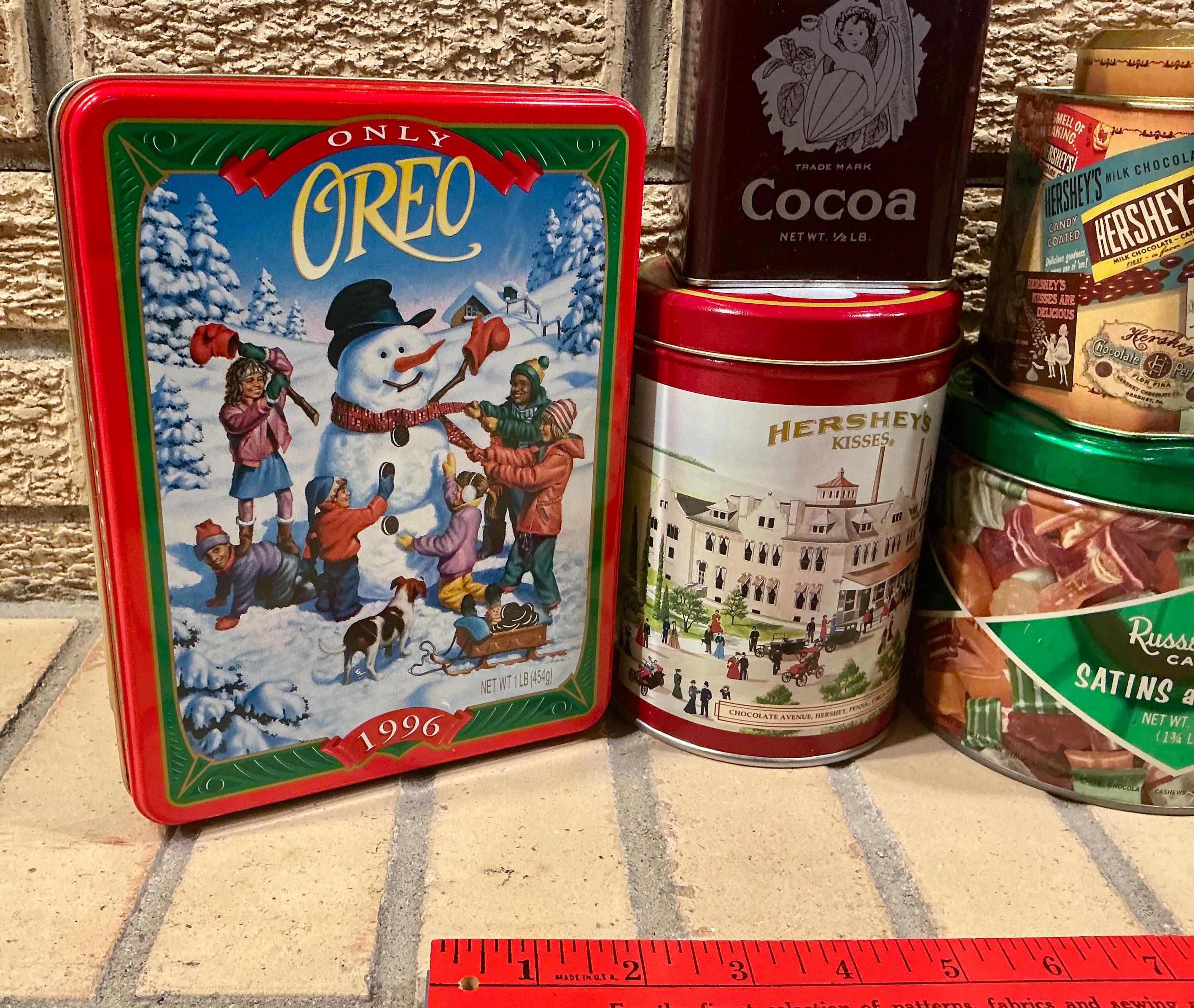 Variety of Vintage Collectible Tin Advertising Canisters. Pick