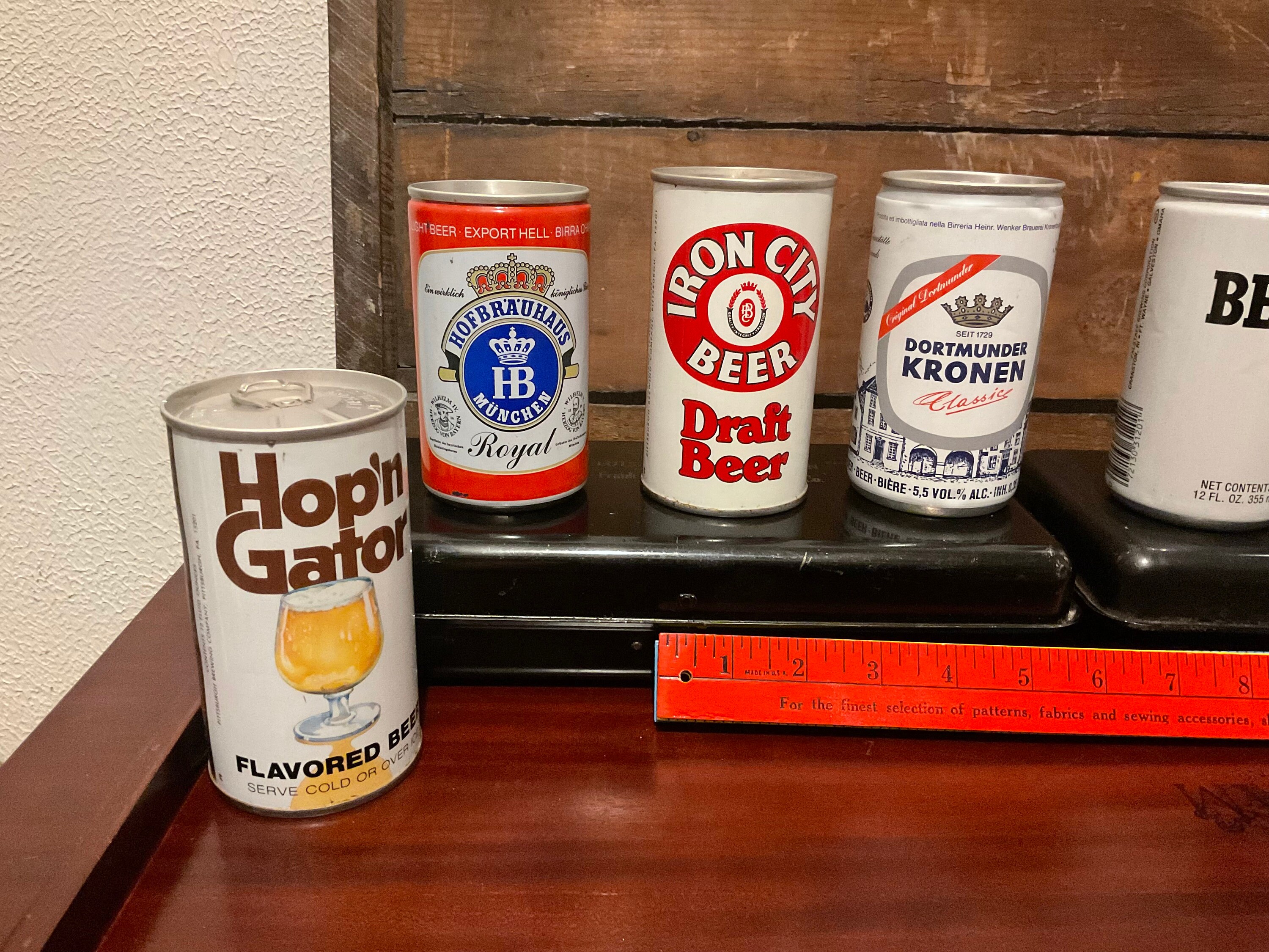 ビンテージ　ビール缶　セット ビンテージのコレクション用ビール缶 - お気に入りを選んで