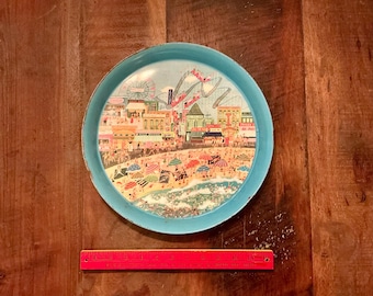 Bandeja para servir con publicidad de Pepsi-Cola vintage de 1955: ¡un artículo fantástico!