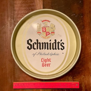 Vintage Schmidt’s Beer Brewery Tray - Great Piece!