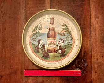 Vintage 1959 Stegmaier Beer Advertising Tray - Rare Piece!