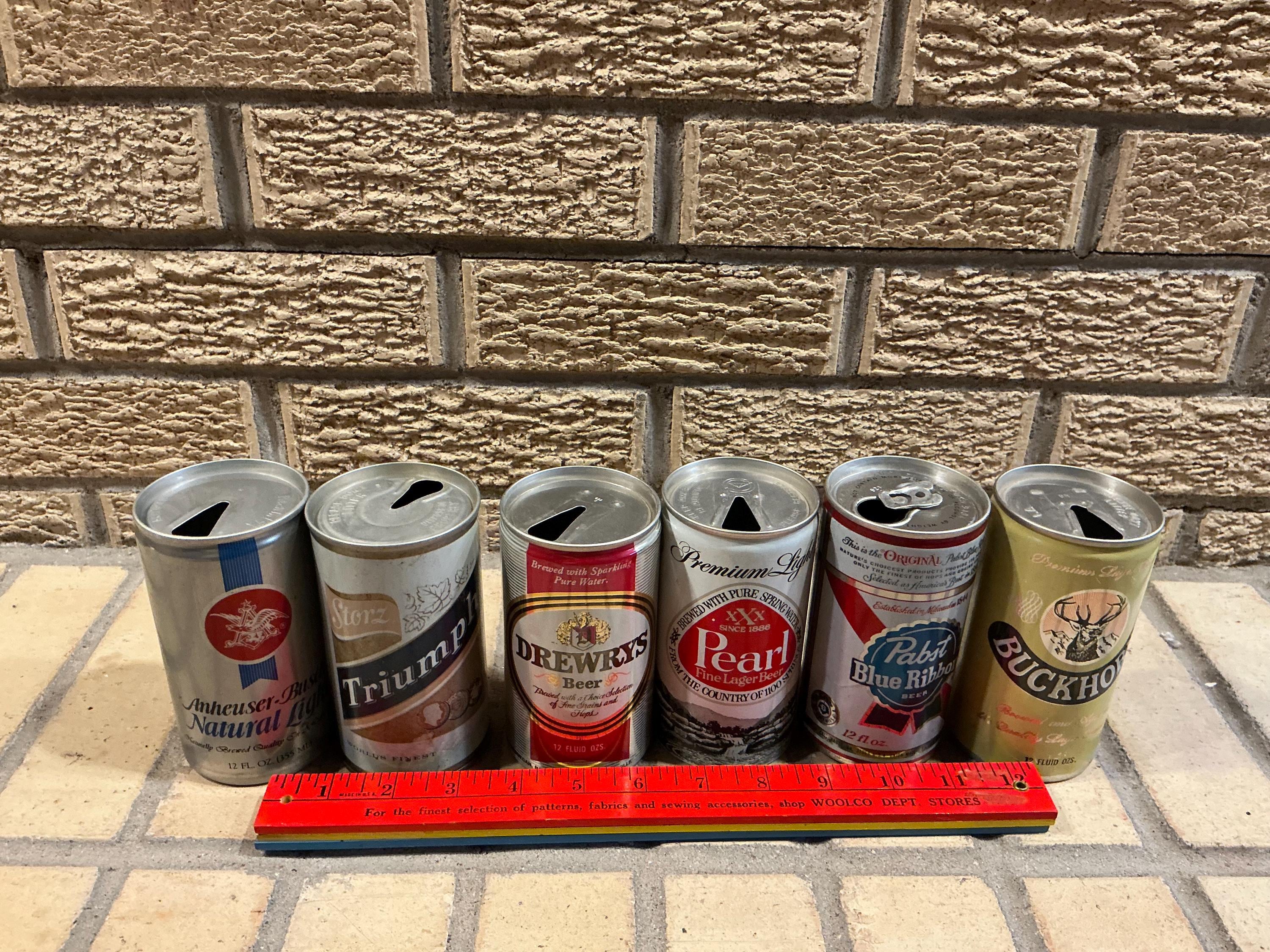 ビンテージ コレクター向けビール缶 6 個セット - すべて一律価格