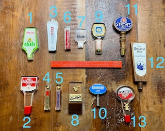 Samlarhandtag för vintage ölreklam - Välj din favorit!