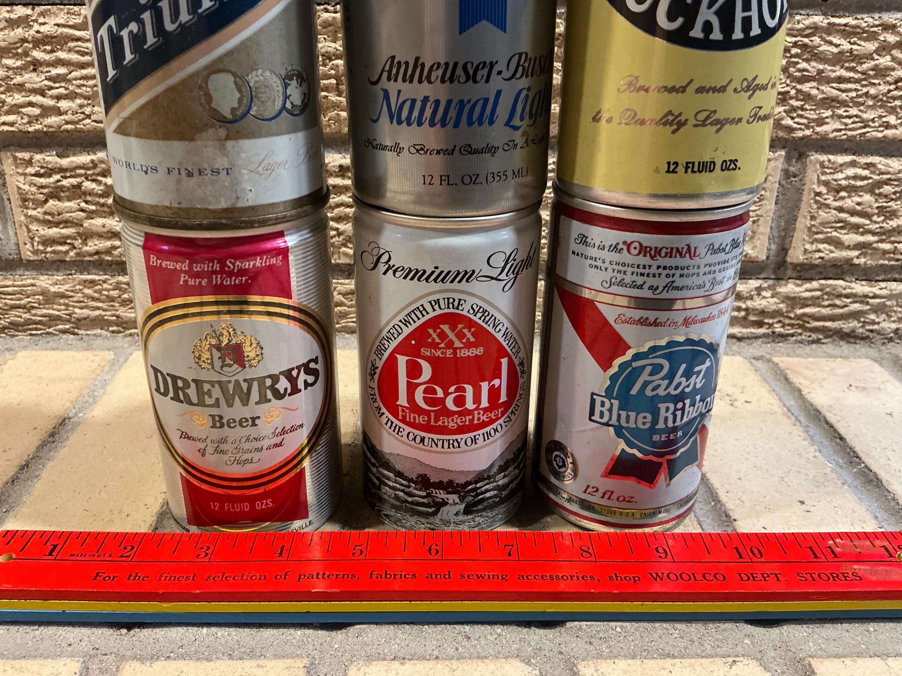 ビンテージ コレクター向けビール缶 6 個セット - すべて一律価格