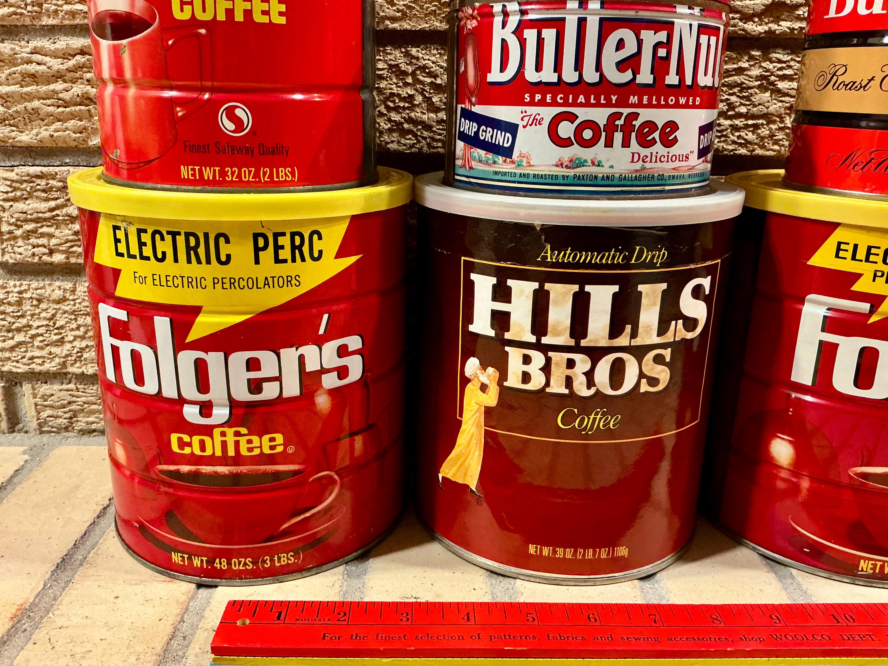 ヴィンテージキャニスター缶 アメリカンヴィンテージ Collectible Vintage Coffee Tin Canisters - Pick Your Favorite! - Etsy