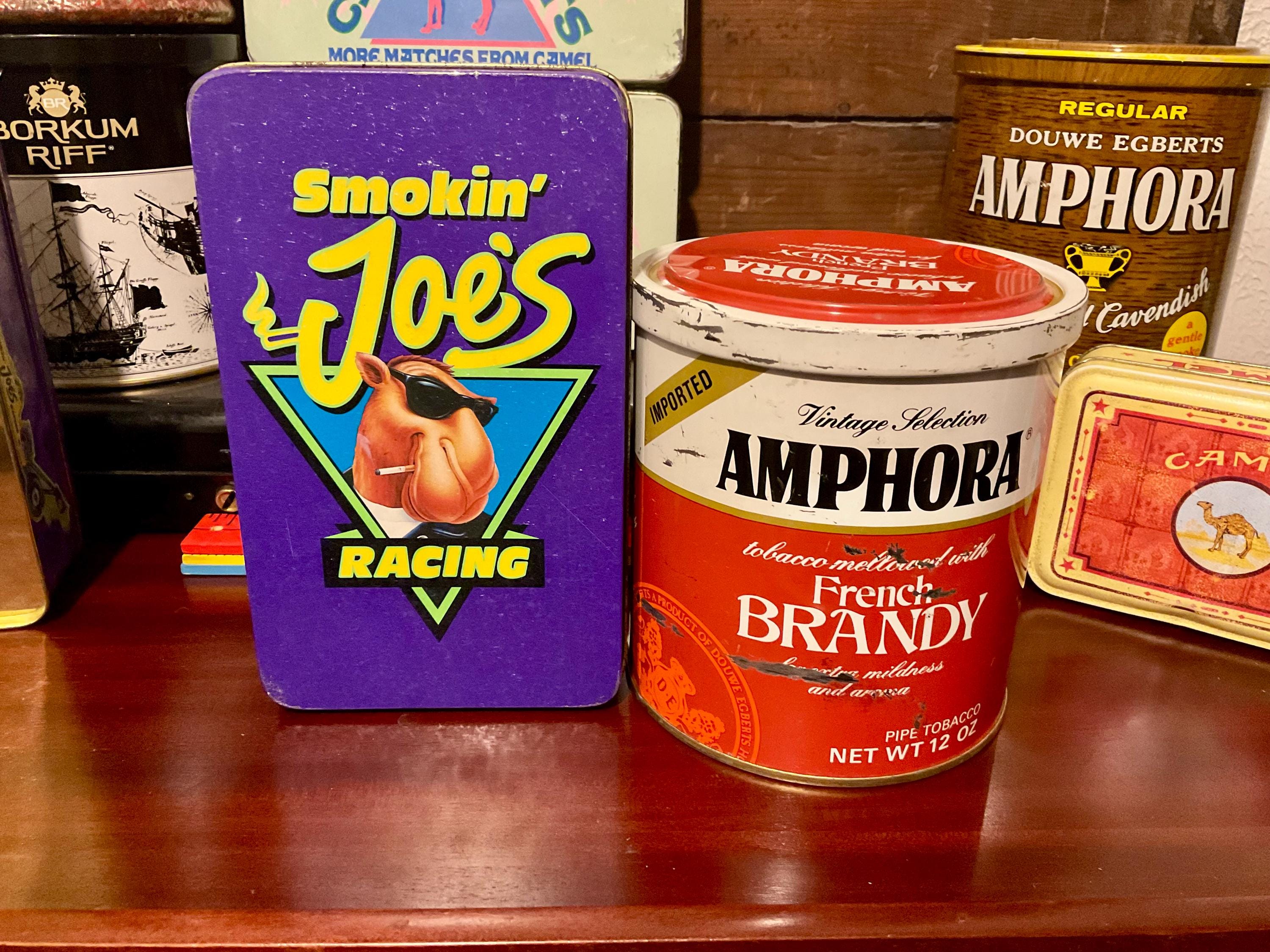 Collectible Tobacco Tin Canisters - Pick Your Favorite!