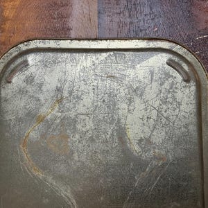 Johnnie Walker Red Label Scotch Metal Advertising Tray - Rare Find! image 9