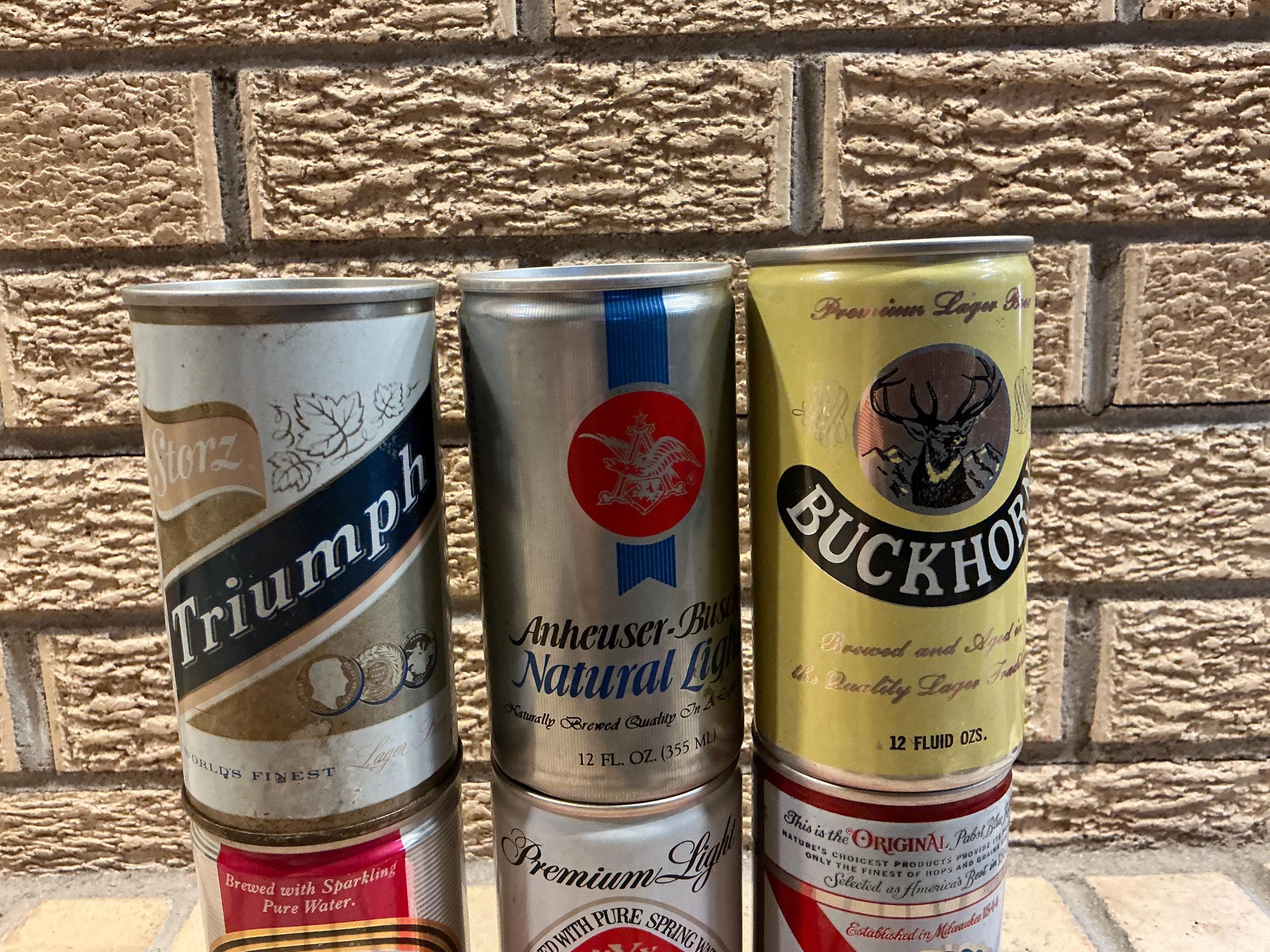 ビンテージ コレクター向けビール缶 6 個セット - すべて一律価格