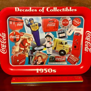 Vintage Coca-Cola-dienblad uit 1997 - in uitstekende staat!