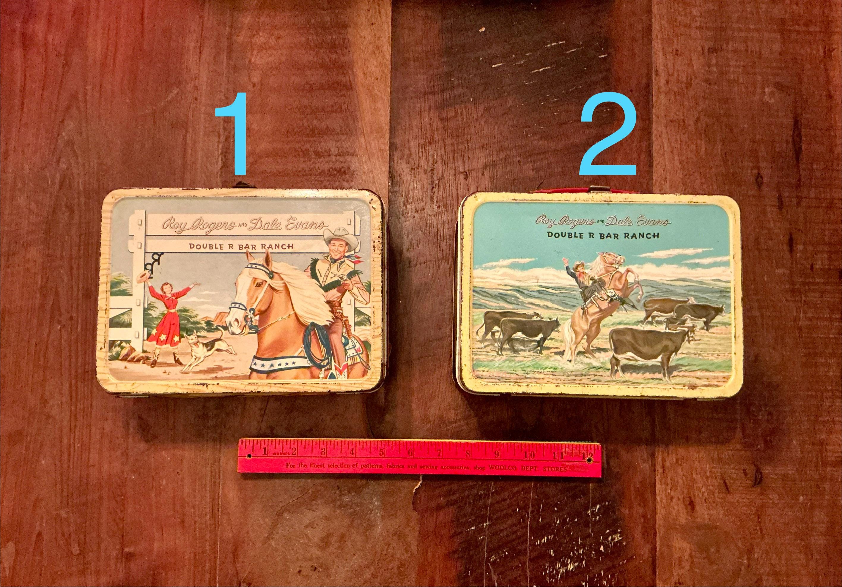 1950 年代のビンテージ コレクターズアイテム、ロイ ロジャース広告