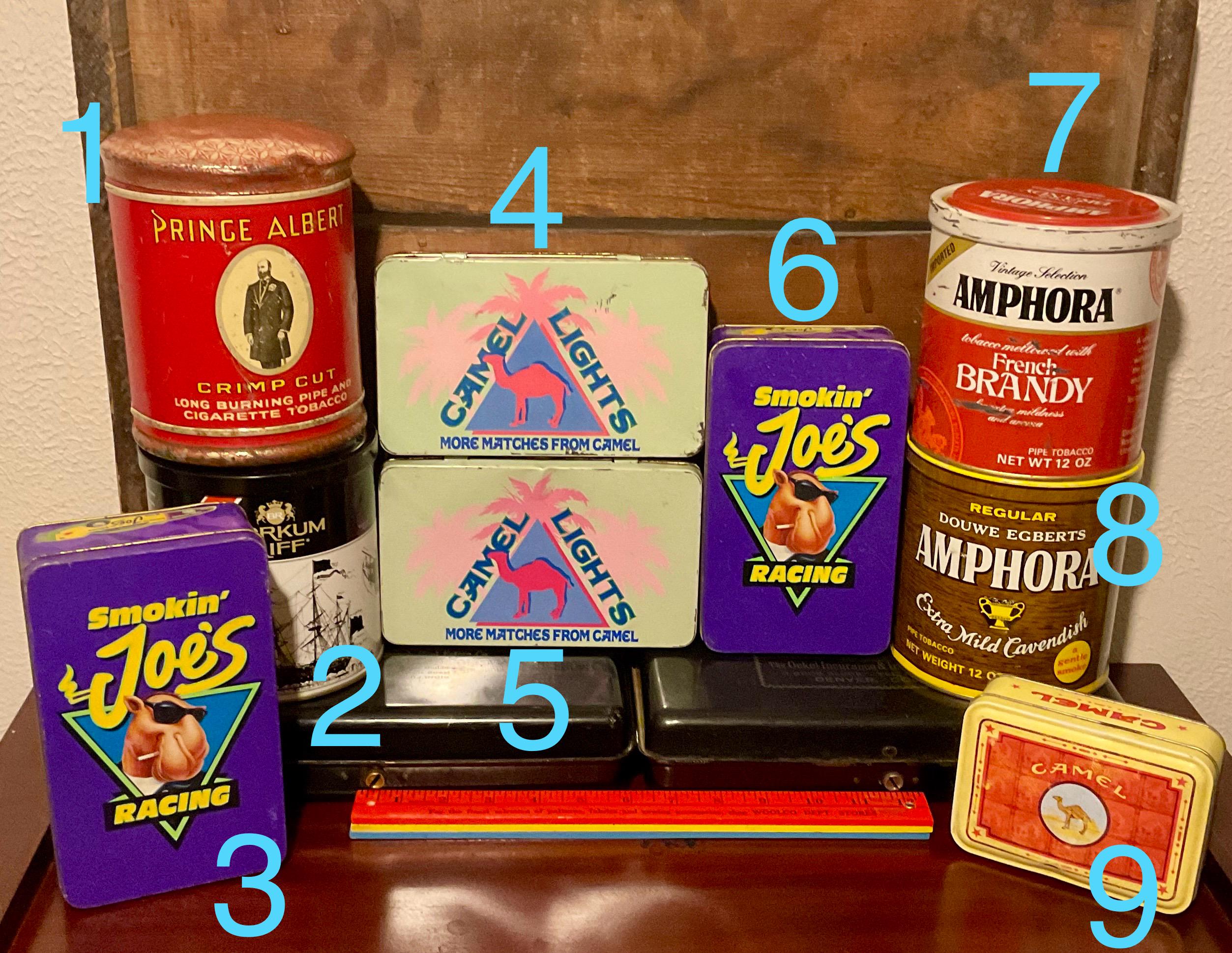 Vintage tobacco tin - Etsy 日本