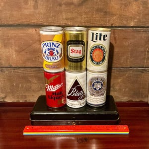 ビンテージ　ビール缶　セット ビンテージ コレクター向けビール缶 6 個セット - すべて一律価格
