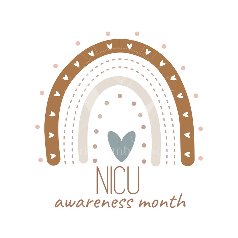 NICU Awareness Month SVG PNG Etsy