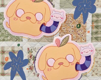 Food Chain- Adventure Time Sticker