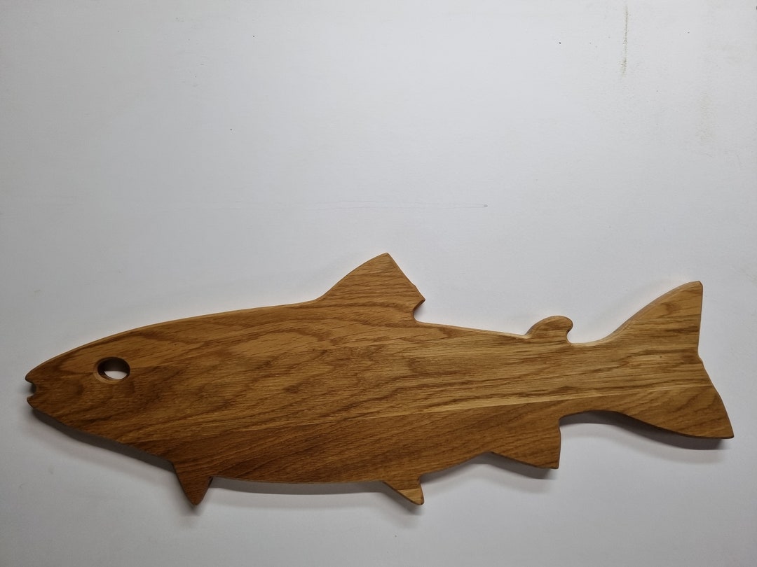 Large Fish Charcuterie Board Serving Board Chopping Board Etsy