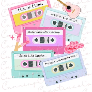 Lainey Wilson Themed Cassette Tape Tee Design - Etsy