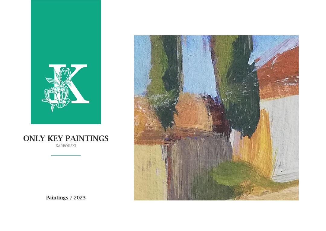 Only Key Paintings Catalog 2023 Karbouski. FOR FREE. See Description Etsy