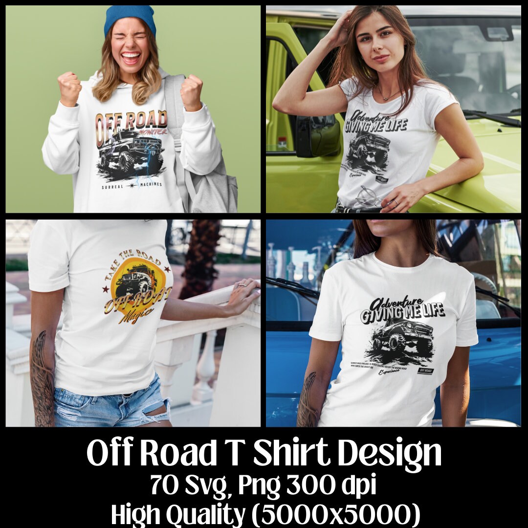Off Road Adventure T Shirt Svg Design Bundle, Adventure T Shirt