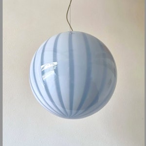 Ceiling lamp - CLOUD BLUE Murano, ceiling lamp - handmade by Murano glass masters