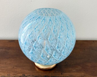 MACRAME' by la MURRINA, table lamp, vintage 90s Murano glass, unused