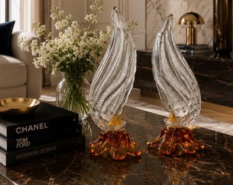 Murano Glass Table Lamp - Handcrafted by Murano Glass Masters, Series 919