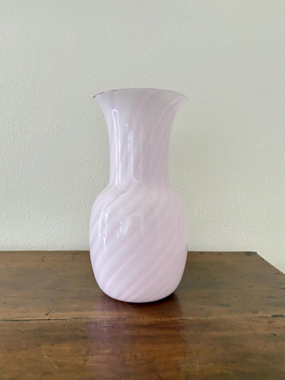 Vaso - vaso originale in vetro di Murano a spirale