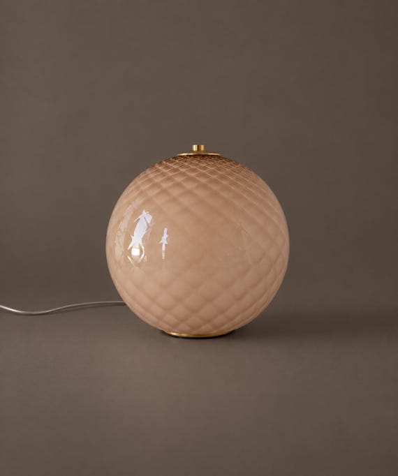Barolà Murano table lamp, vetro incamiciato lavorato a mano