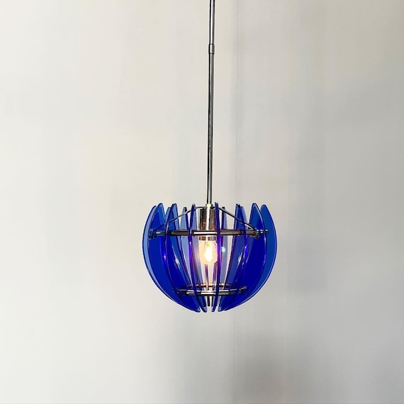 Veca - vintage chandelier by VECA Italia design 1960s Ceiling lamp
