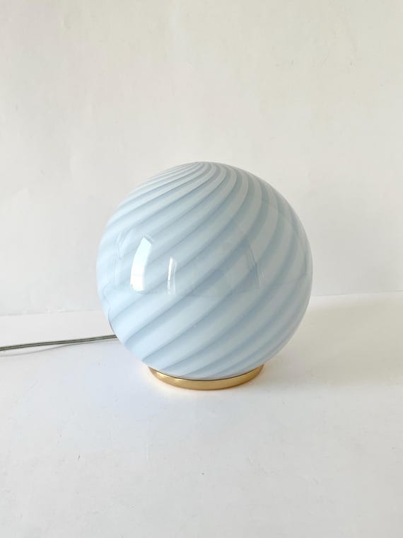 Lampada da tavolo 20 cm in vetro di Murano: un capolavoro di stile e artigianalità