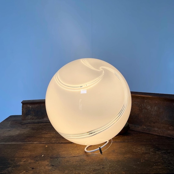 Lampadario in vetro di Murano vintage 40 cm