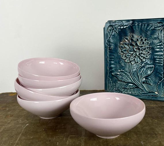 6 bowls signed Richard Ginori porcelain