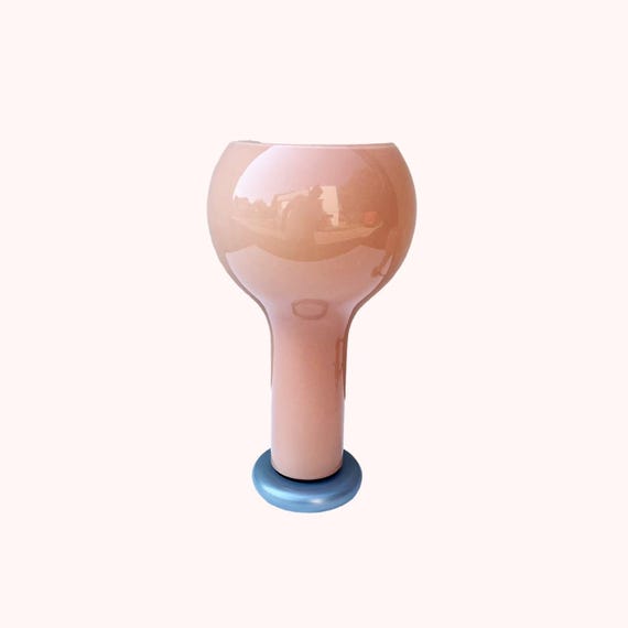 OLUCE - Lampada da tavolo Flash vintage in vetro di Murano di Joe Colombo per Oluce