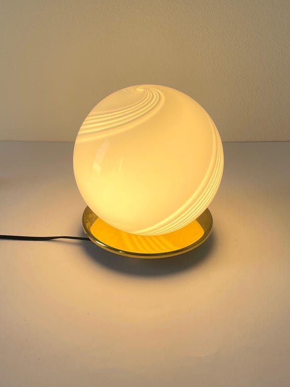 Lampada da tavolo - Vetro di Murano Lampada da tavolo vintage